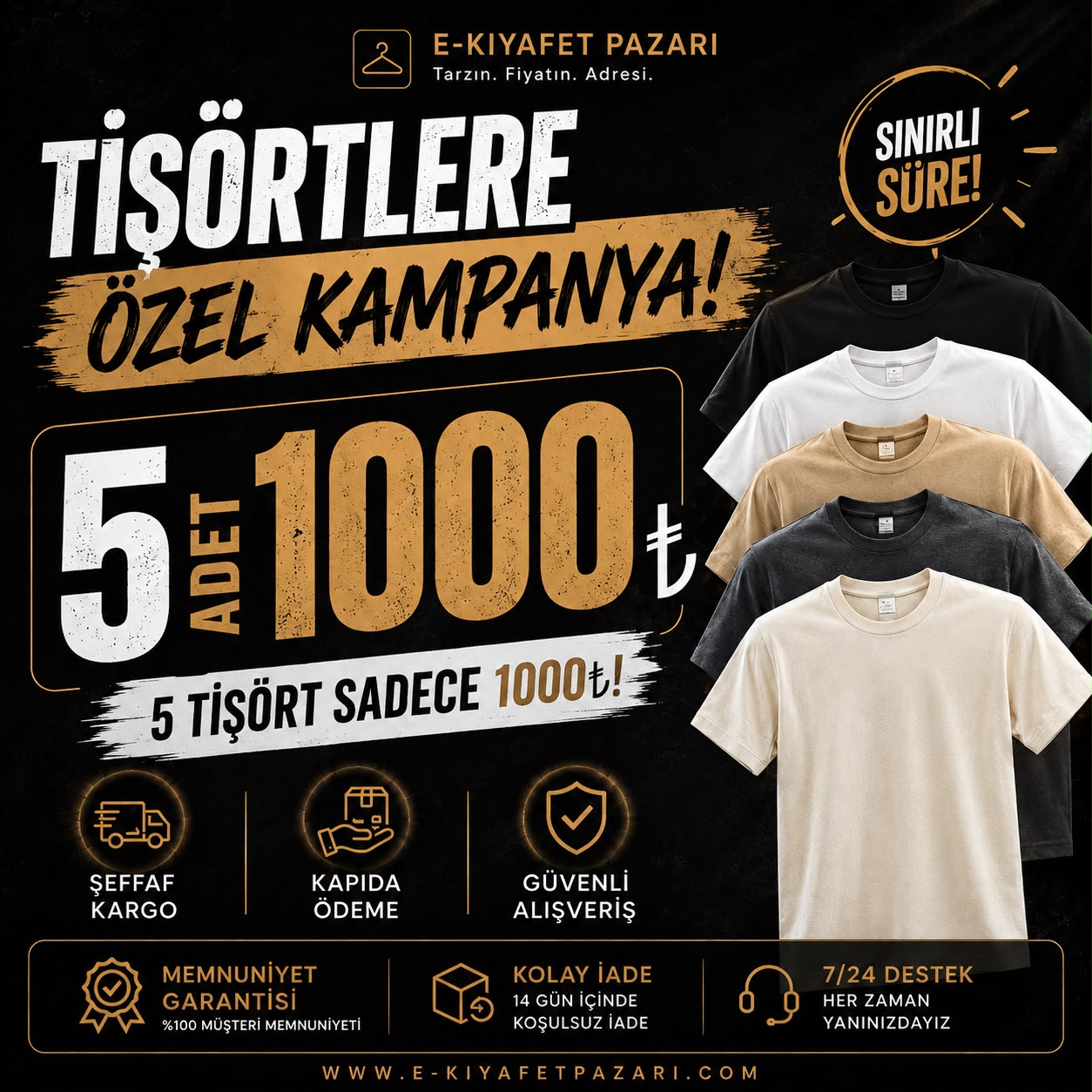 Tişört kampanyası