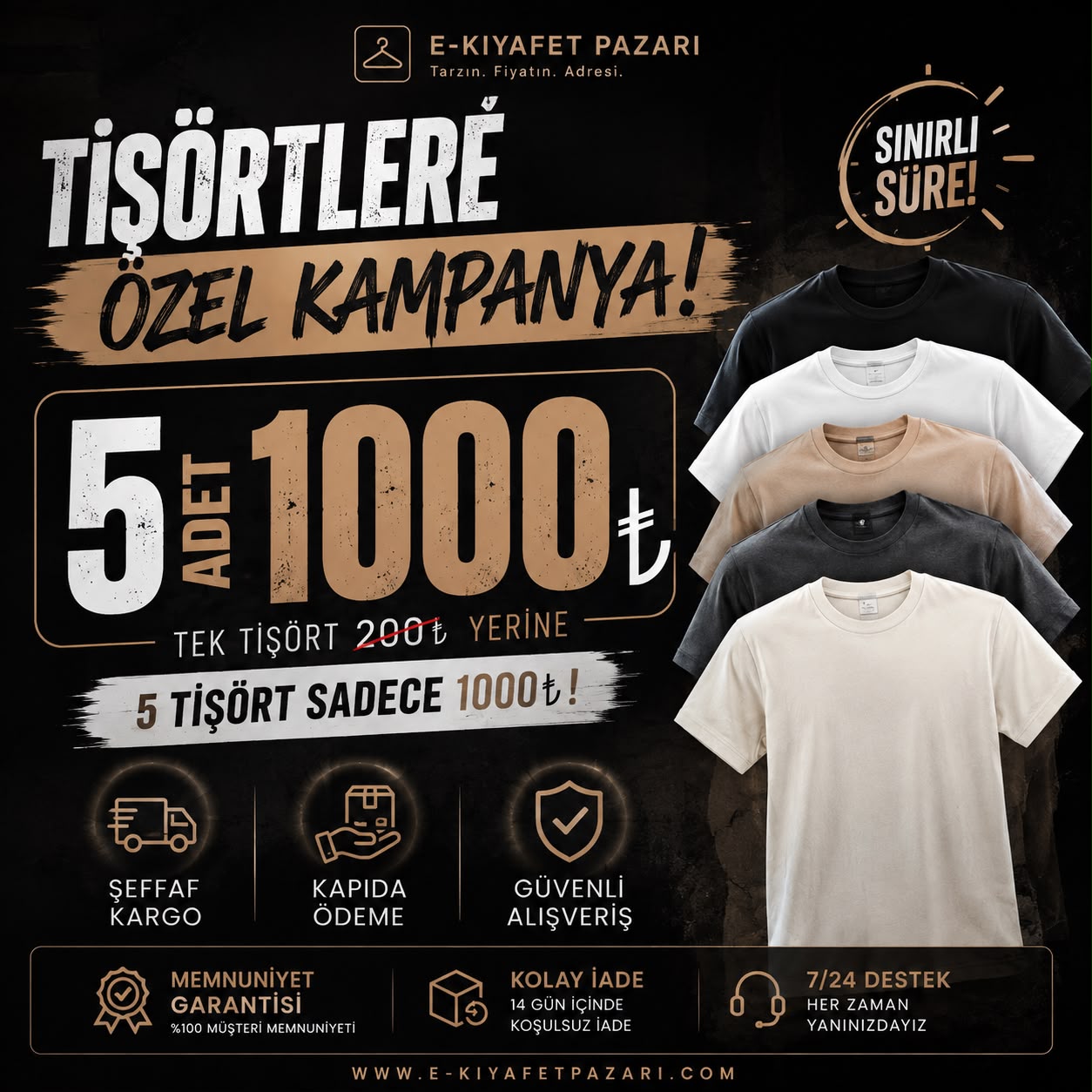 Tişört kampanyası